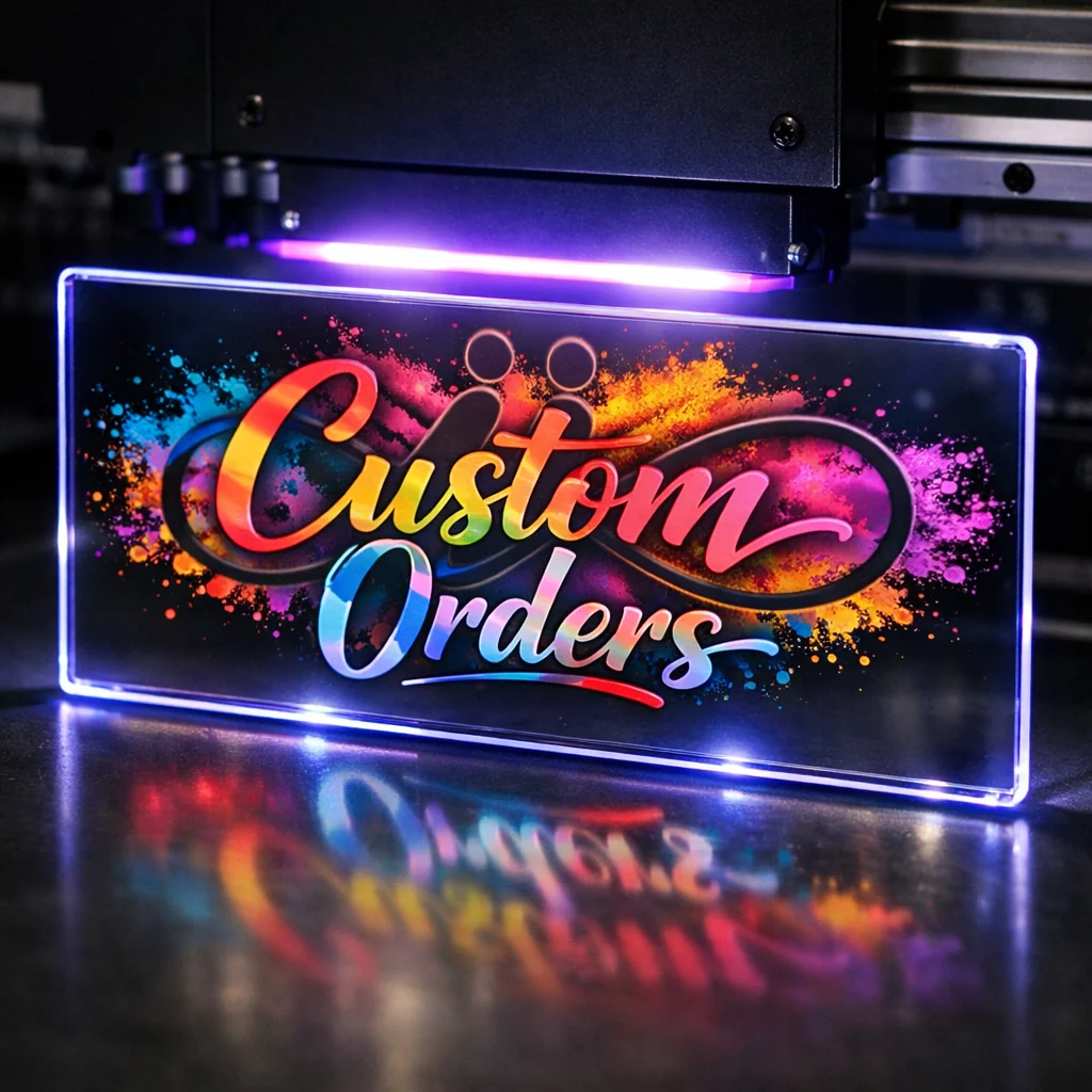 Custom Orders sign graphic