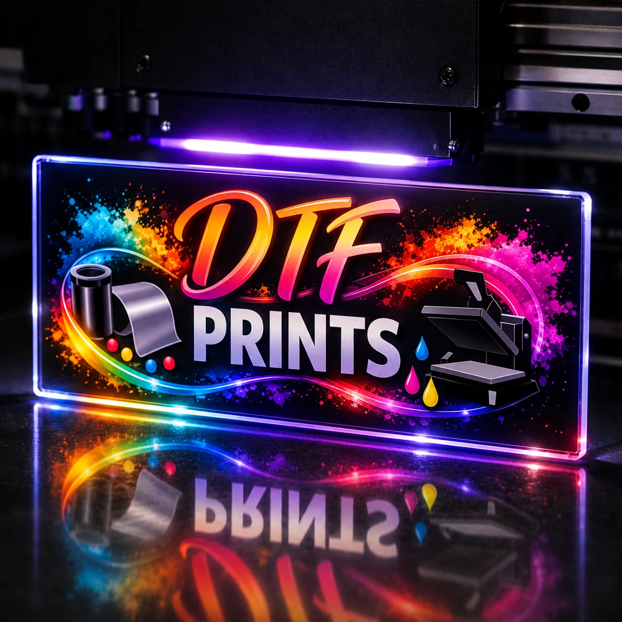 DTF Prints sign graphic